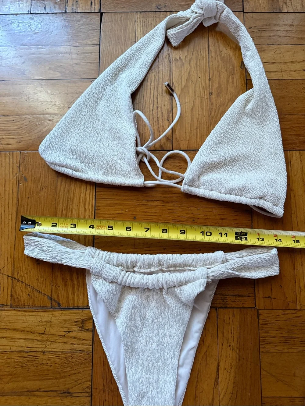 Lulus Cream Bikini Set - Picture 2 of 3